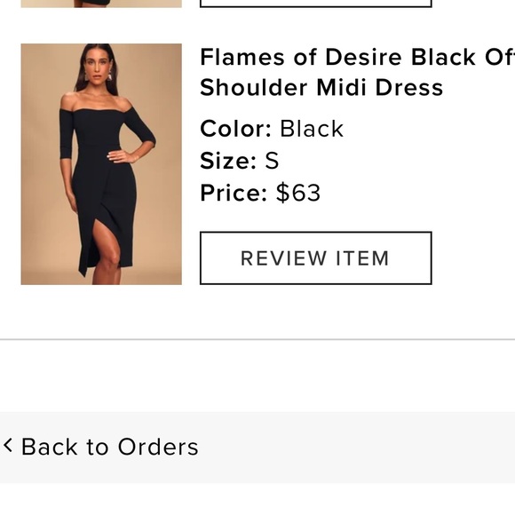 Black Dress - Picture 2 of 2